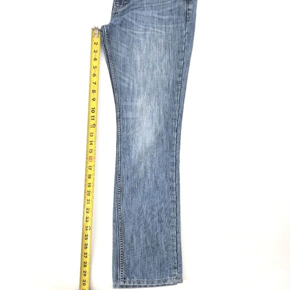 Levi's 511 Jeans Mens Size 32x32 Medium Blue Wash Denim Straight Leg - Picture 6 of 6